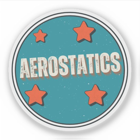 Aerostatica Sticker (Voorkant)