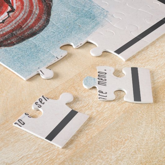 Aerostatisch tijdschrift (1878) door Augusto Gross Legpuzzel (Zijkant)