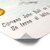 Aerostatisch tijdschrift (1878) door Augusto Gross Poster (Hoek)