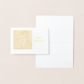 Aerosteon Prettige feestdagen Folie Folie Kaarten (Display)