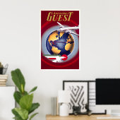 Aerovias Guest Reisposter Poster (Thuiskantoor)