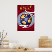 Aerovias Guest Reisposter Poster (Keuken)