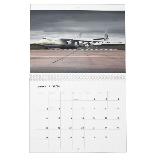 Aerowibit Aviation 2022 Kalender (Jan 2026)