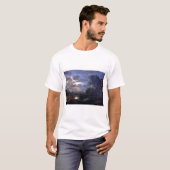 Aert van der Neer Moonlit Landschap met Bridge T-shirt (Voorkant volledig)