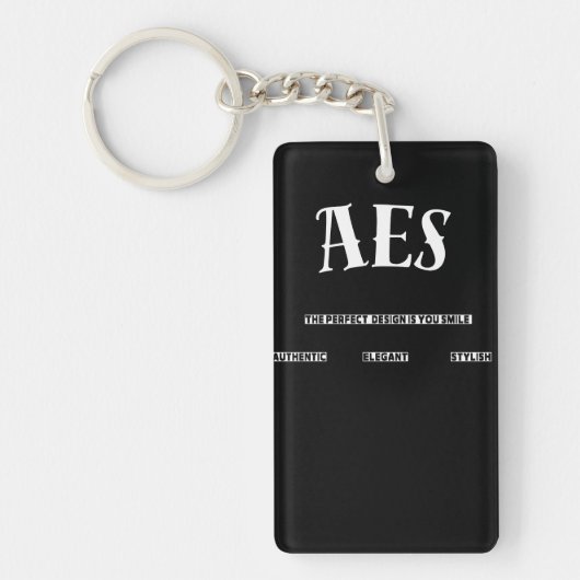 AES 2026 Designs Sleutelhanger (Voorkant)