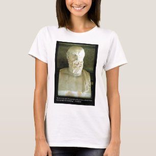 Aeschylus "Spreekwoord zegt" Citaat Cadeaus T-shir T-shirt