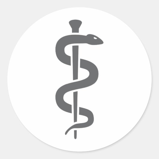 aesculap ronde sticker (Voorkant)