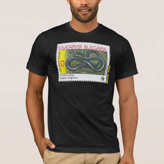 Aesculapian Snake (Elaphe l.longis.. T-shirt (Voorkant)