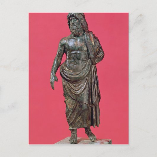 Aesculapius uit Neuvy-en-Sullias Briefkaart (Voorkant)