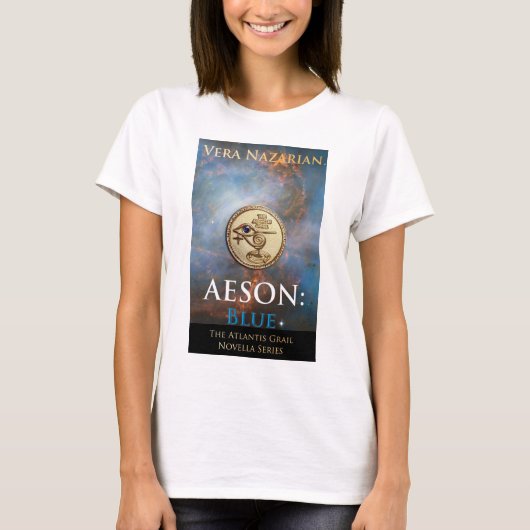 Aeson: Blauw - LICHT T-Shirt (Voorkant)