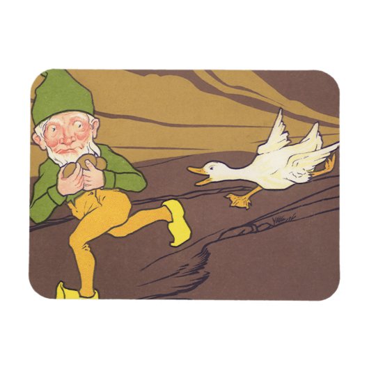  Aesop Fable Goose die de Golden Egg uitstrooide Magneet (Horizontaal)