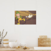  Aesop Fable Goose die de Golden Egg uitstrooide Poster (Keuken)