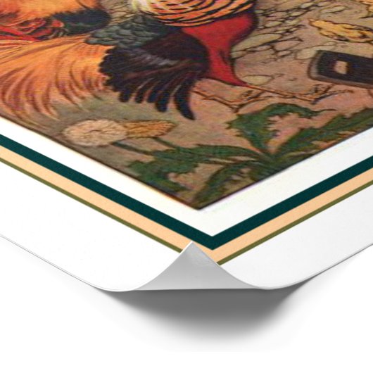 Aesop Fable Print ca. 1919 (Hoek)