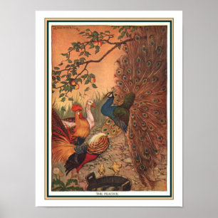 Aesop Fable Print ca. 1919