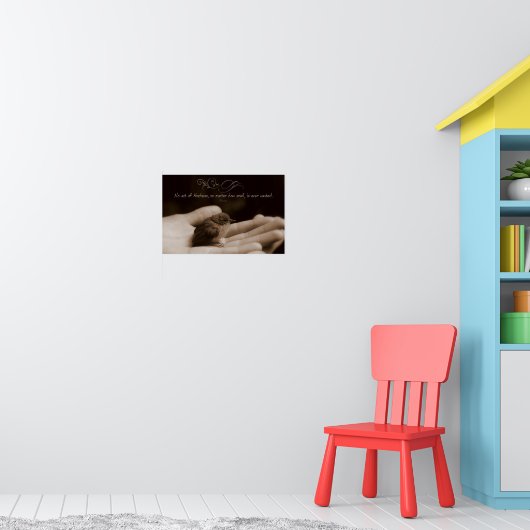 Aesop Inspirerend Quote "Akte van Vriendelijkheid" Poster (Kinderkamer 1)