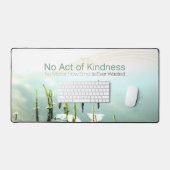 Aesop Inspirerend Quote Desk Mat "Vriendelijkheid" (Keyboard & Muis)