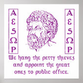 Aesop Poster (Voorkant)