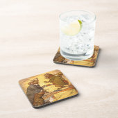 Aesop's Fable, Country Mouse, City Mouse Drankjes Onderzetter (Rechterzijde)