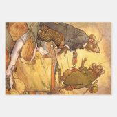 Aesop's Fable, Country Mouse, City Mouse Inpakpapier Vel (Voorkant)