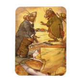  Aesop's Fable, Country Mouse, City Mouse Magneet (Verticaal)
