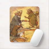 Aesop's Fable, Country Mouse, City Mouse Muismat (Met muis)