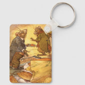Aesop's Fable, Country Mouse, City Mouse Sleutelhanger (Achterkant)