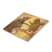 Aesop's Fable, Country Mouse, City Mouse Tegeltje (Zijkant)