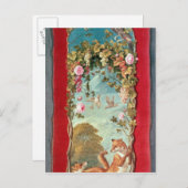 Aesop's fable The Fox and the Grapes Briefkaart (Voorkant / Achterkant)