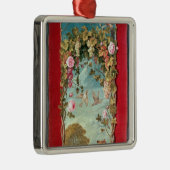 Aesop's fable The Fox and the Grapes Metalen Ornament (Rechts)