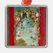 Aesop's fable The Fox and the Grapes Metalen Ornament (Voorkant)