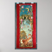 Aesop's fable The Fox and the Grapes Poster (Voorkant)