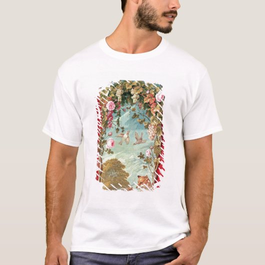 Aesop's fable The Fox and the Grapes T-shirt (Voorkant)
