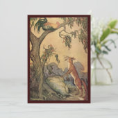 Aesop's Fables, Fox, Rooster en de Dog (Staand voorkant)