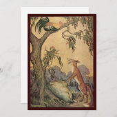 Aesop's Fables, Fox, Rooster en de Dog (Voorkant / Achterkant)
