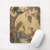 Aesop's Fables, Fox, Rooster en de Dog Muismat (Met muis)