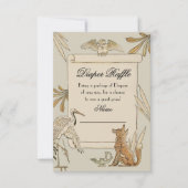 Aesop's Storybook Boek Luier Raffle kaarten (Voorkant)