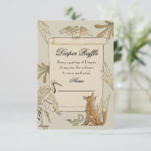 Aesop's Storybook Boek Luier Raffle kaarten (Staand voorkant)