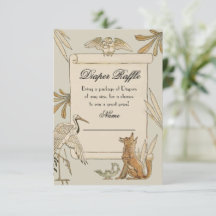 Aesop's Storybook Boek Luier Raffle kaarten