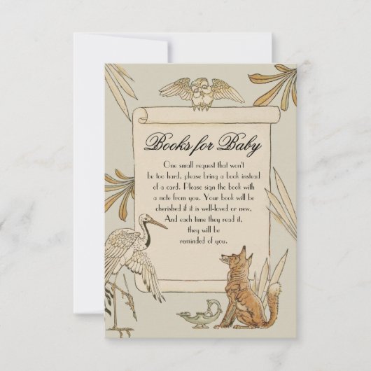 Aesop's Storybook Boeken voor baby kaarten (Voorkant)