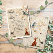 Aesop's Storybook Books for Baby Cards Kaart