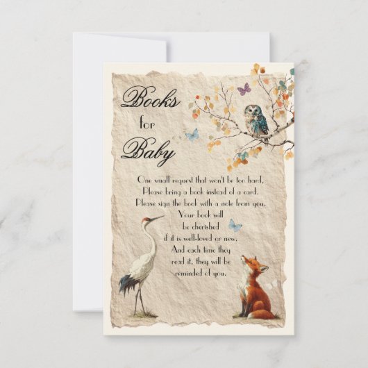 Aesop's Storybook Books for Baby Cards Kaart (Voorkant)