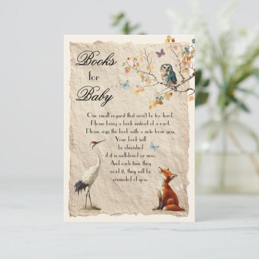 Aesop's Storybook Books for Baby Cards Kaart (Staand voorkant)