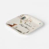 Aesop's Storybook Characters Baby Shower Papieren Bordje (Gebogen)