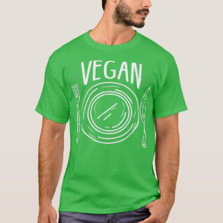 Aesthethetisch Bord Veggies Vegetarian T-shirt