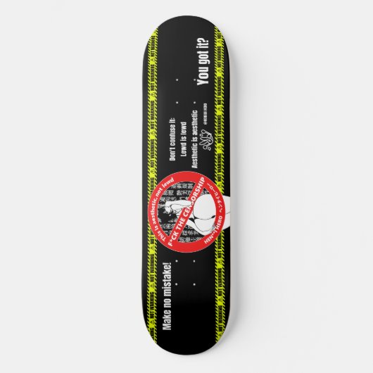 Aesthetic_02 Persoonlijk Skateboard (Voorkant)