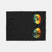 Aesthetic 2026 Spring Break Friends Family Matchin Fleece Deken (Voorkant (Horizontaal))