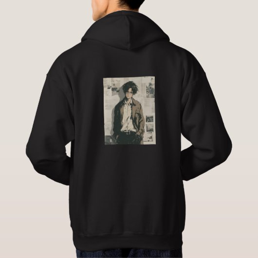 aesthetic anime hoodie (Achterkant)