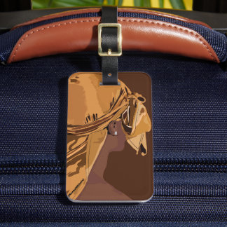 Aesthetic art Black man with durag artwork Bagagelabel