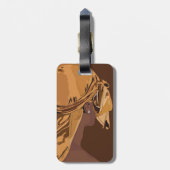 Aesthetic art Black man with durag artwork Bagagelabel (Achterkant verticaal)