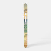 Aesthetic Beach Sunset Watercolor Custom Name iPhone 16 Hoesje (Linkerkant)